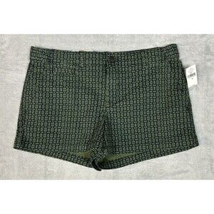 Gap Women’s Size 6 Summer Short Laser Print Spring Coral Print Mid-Rise Shorts